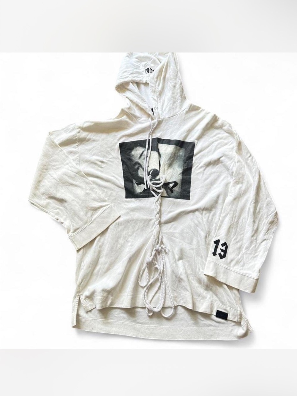 Fenty PUMA BY RIHANNA LONG SLEEVE FRONT LACING HOODY